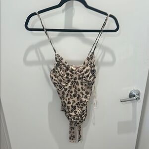Meraki Leopard Print Bodysuit
